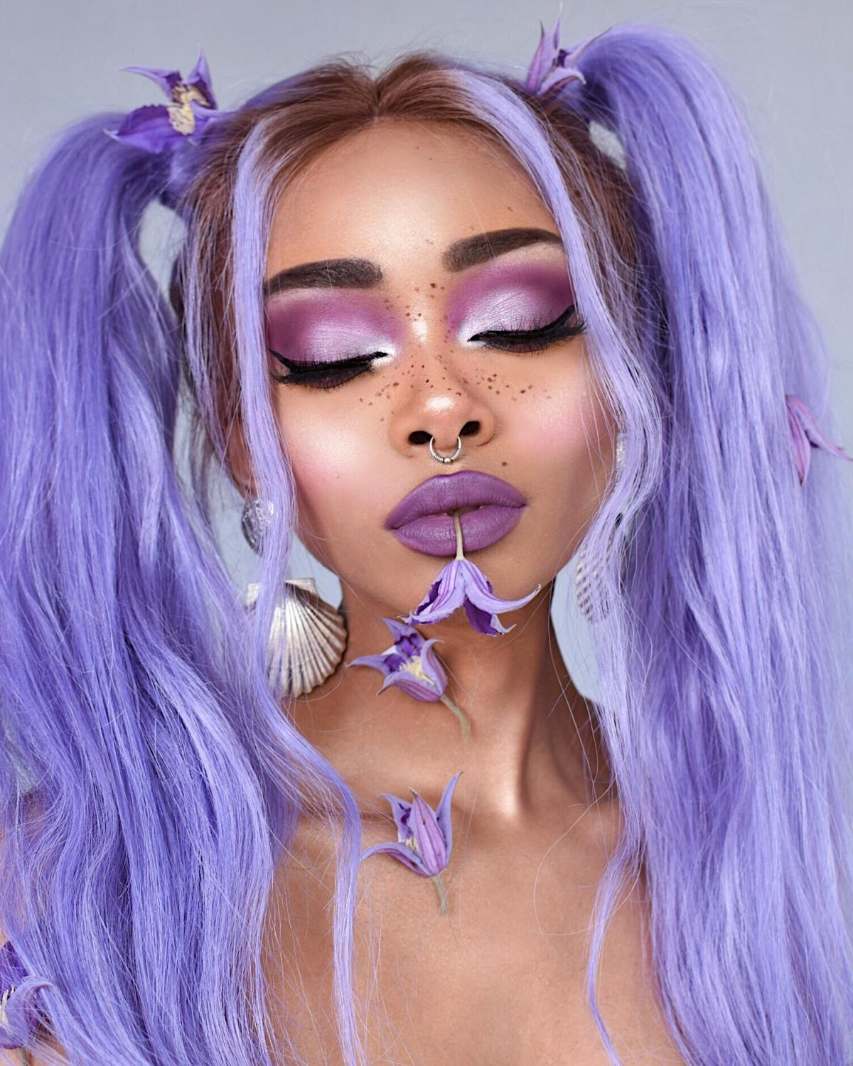 The riot of bright and juicy colors in makeup and incredible colorful hairstyles is a new modern trend in fashion. Follow the main directions and catch up the most important tips