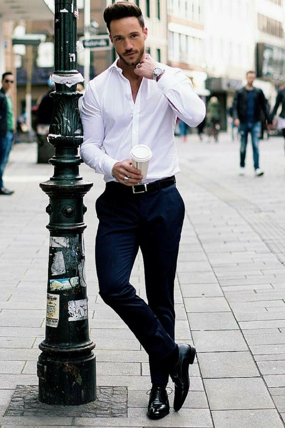 Men's business-casual trends for the fall season