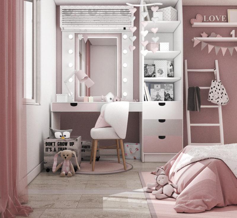 Best ideas on how to decorate your little daughter's room