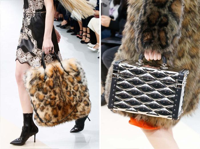 Handbag trends. Choosing stylish accessory.