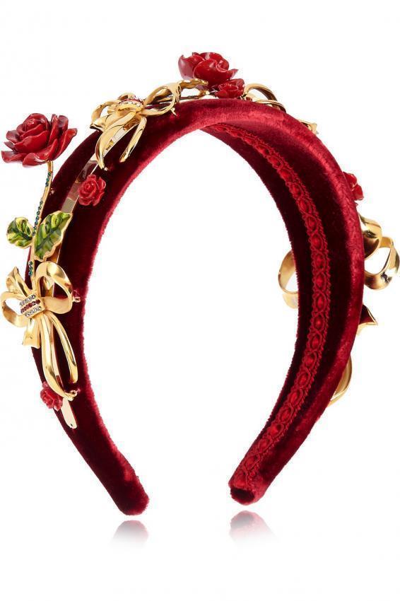 Dolce&Gabbana. Incredible hair accessories