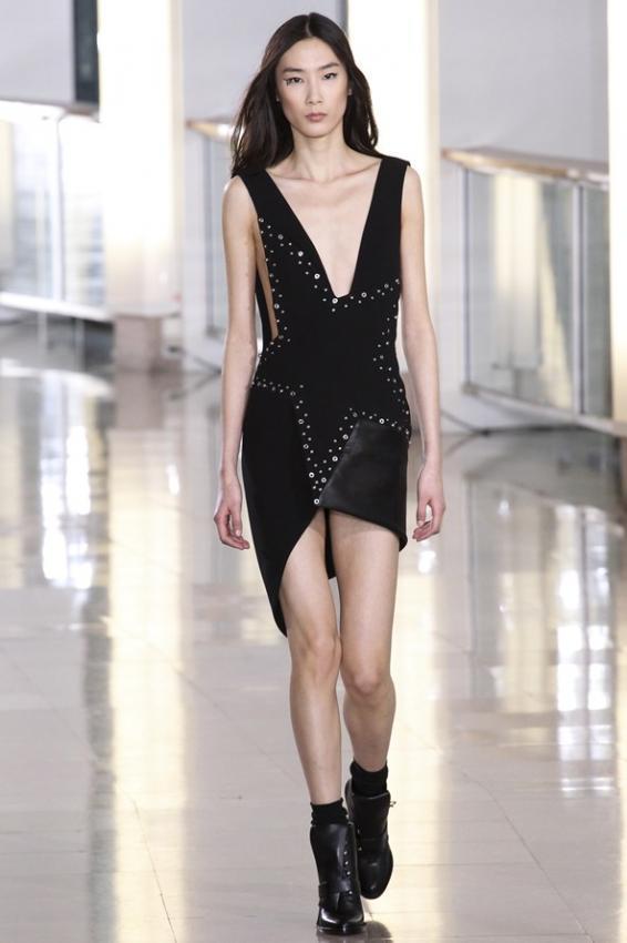 Anthony Vaccarello. Unexpected sexy collection