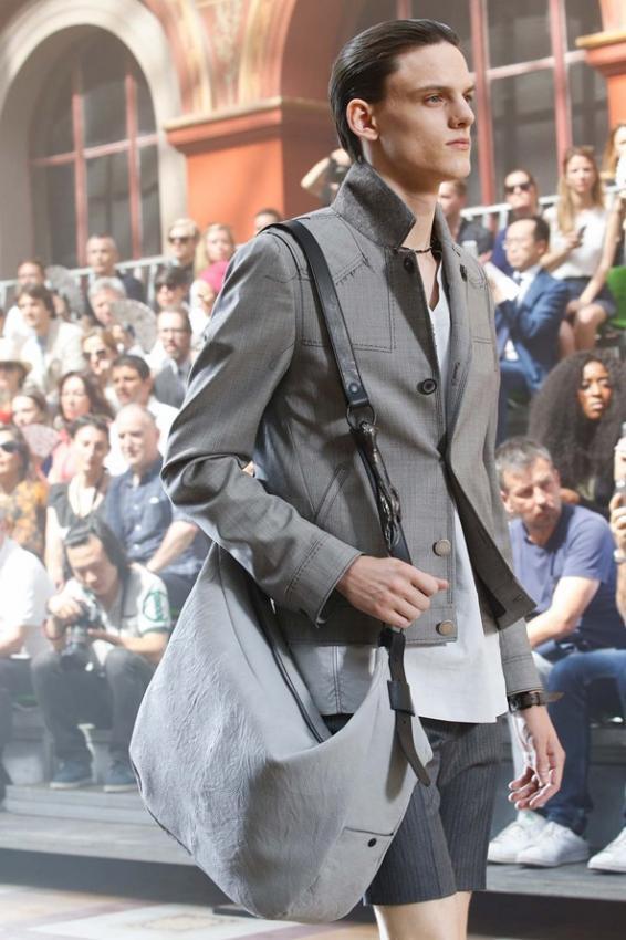 Bold experiments for new collection. Lanvin menswear Spring/Summer