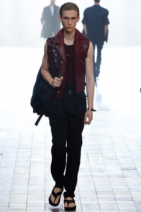 Bold experiments for new collection. Lanvin menswear Spring/Summer