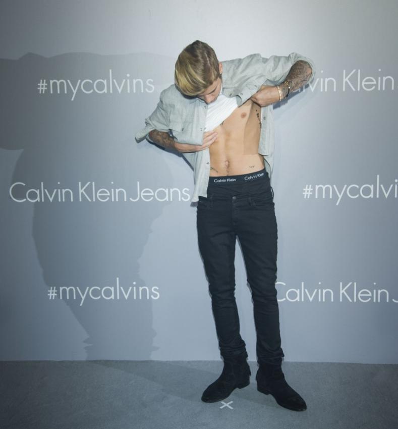 Justin Bieber flaunts for Calvin Klein Spring 2016 campaign