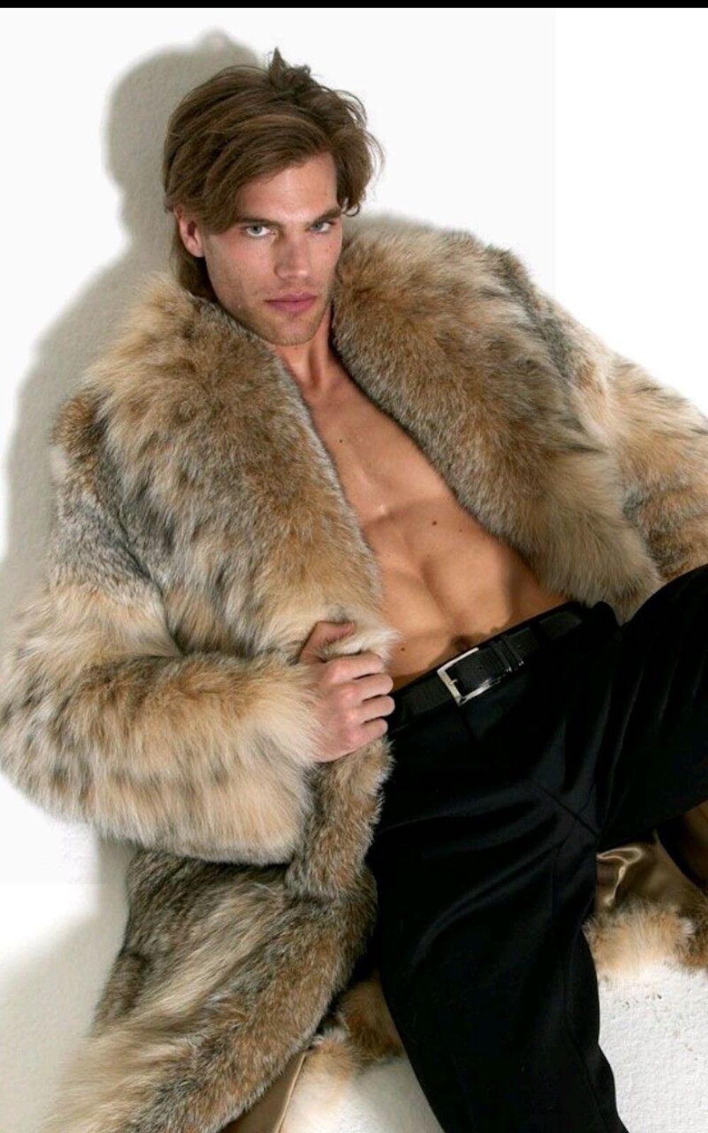 And of course men in fur coats look sexy