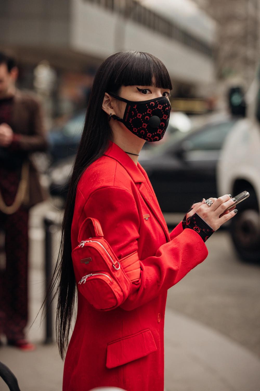 Face mask as a fashion accessory